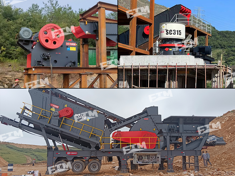 Gold ore crusher