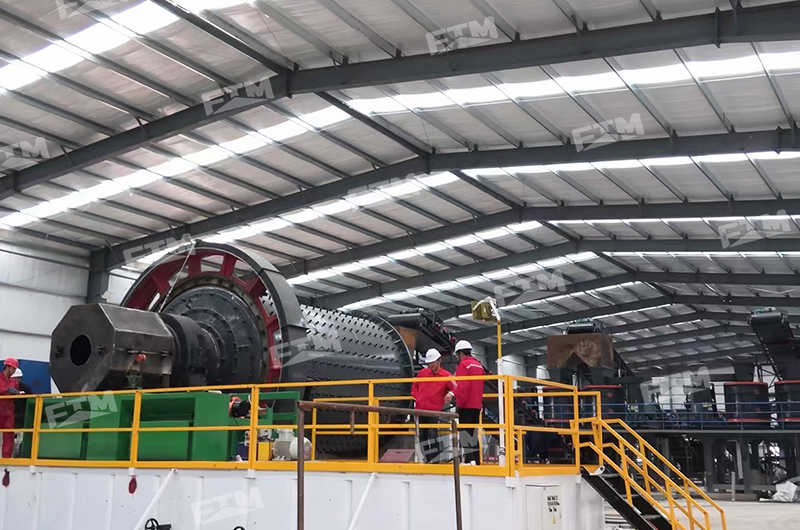 Oxidized gold CIP beneficiation plant