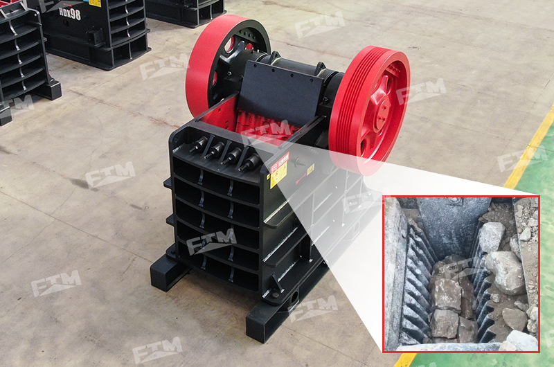 European type jaw crusher
