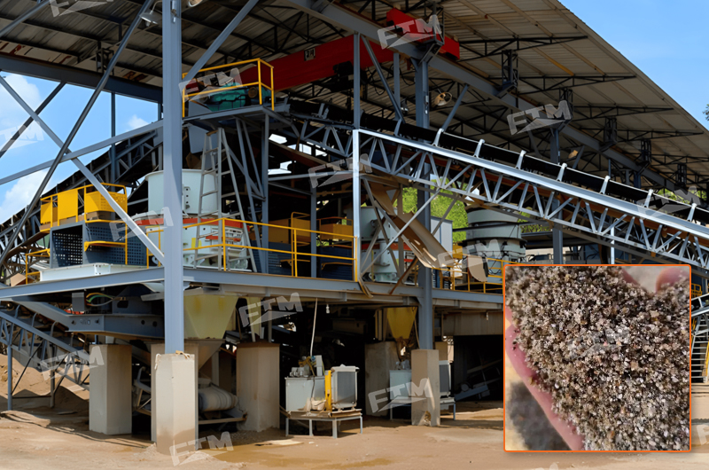 VSI sand making machine for asphalt aggregates