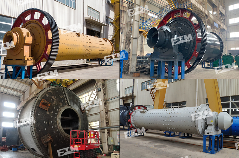 Ball mills in different industries