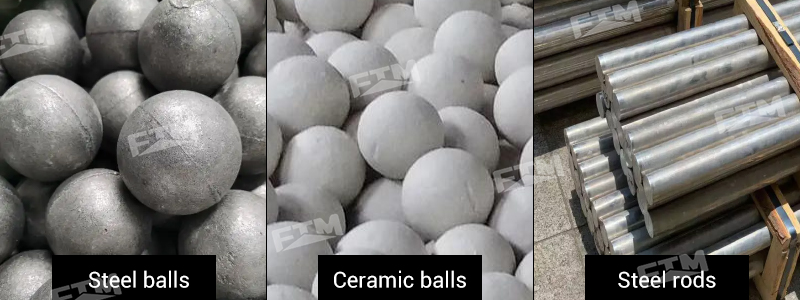 Ball mill grinding media