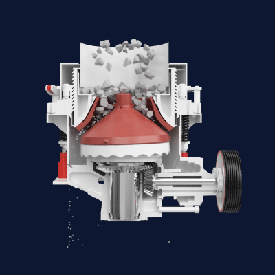 Full hydraulic cone crusher working principle