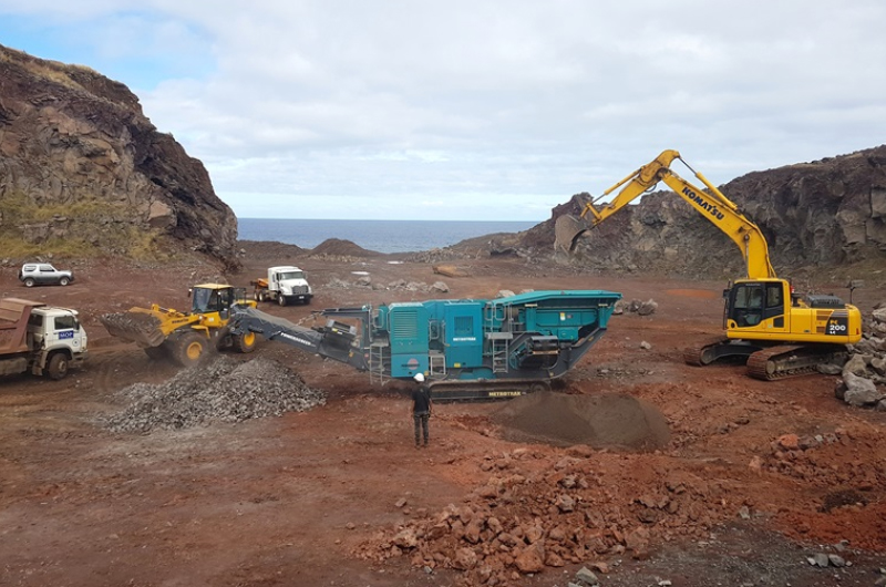 Powerscreen mobile unit