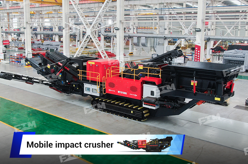 Mobile impact crusher
