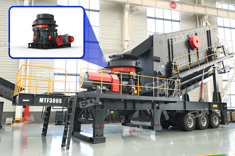 Mobile cone crusher