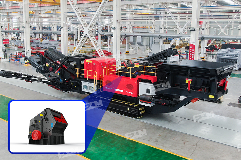 Mobile impact crusher