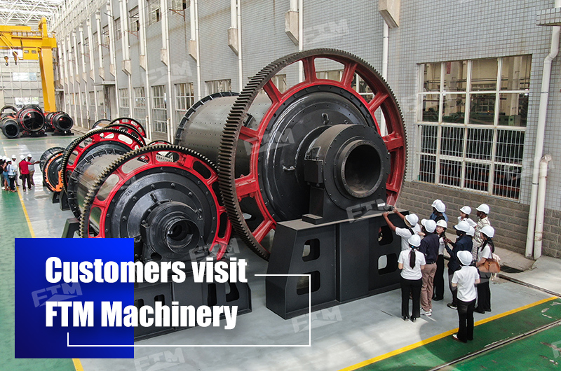 Customers are visiting our FTM Machinery factory