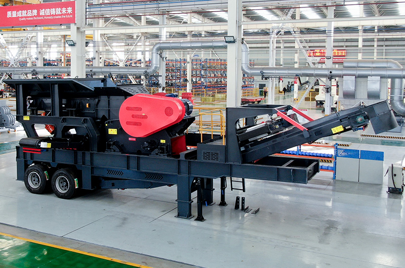 Mobile jaw crusher