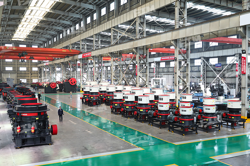 FTM Machinery crusher manufacturing facility