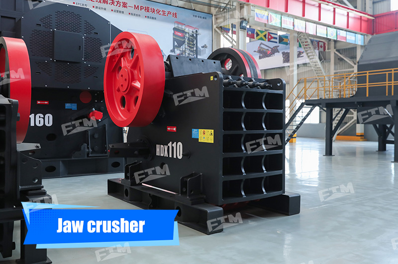 Jaw crusher in FTM Machinery