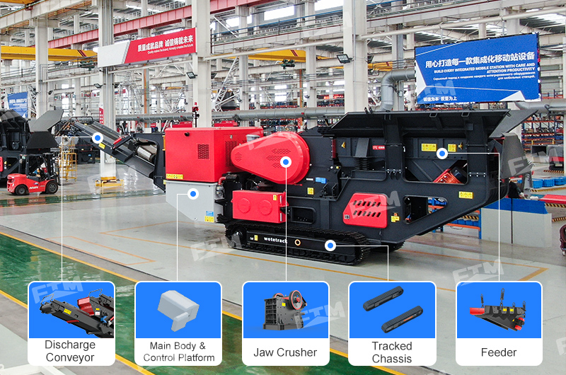 Track-Mounted Mobile Crushing Station