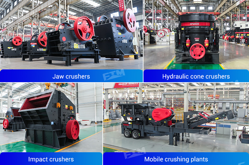 Different types of crushers in FTM Machinery