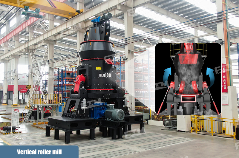 Vertical roller mill