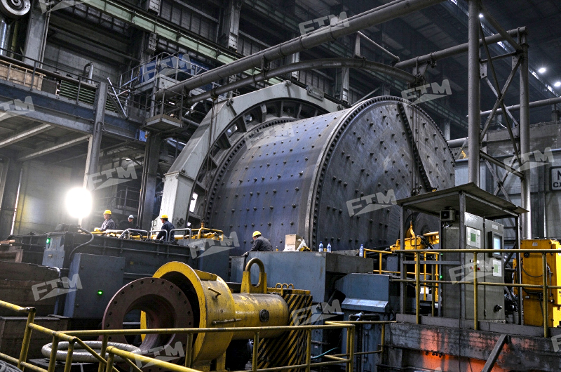 Copper ore beneficiation project with AG mill in Australia