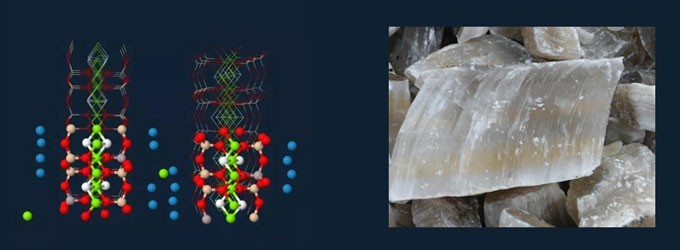 ¿Cuáles son los tipos de mineral de yeso y sus propiedades?