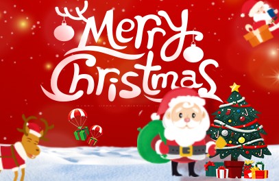 Wish All Customers and Fote Stuff Merry Christmas!