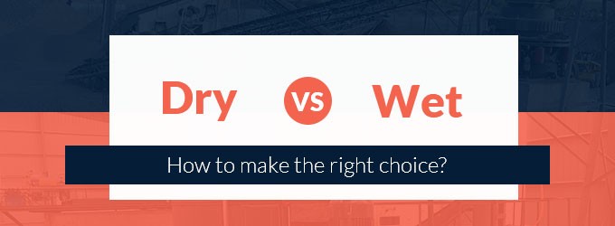 Las diferencias entre la línea de producción de arena seca y la línea de producción de arena húmeda